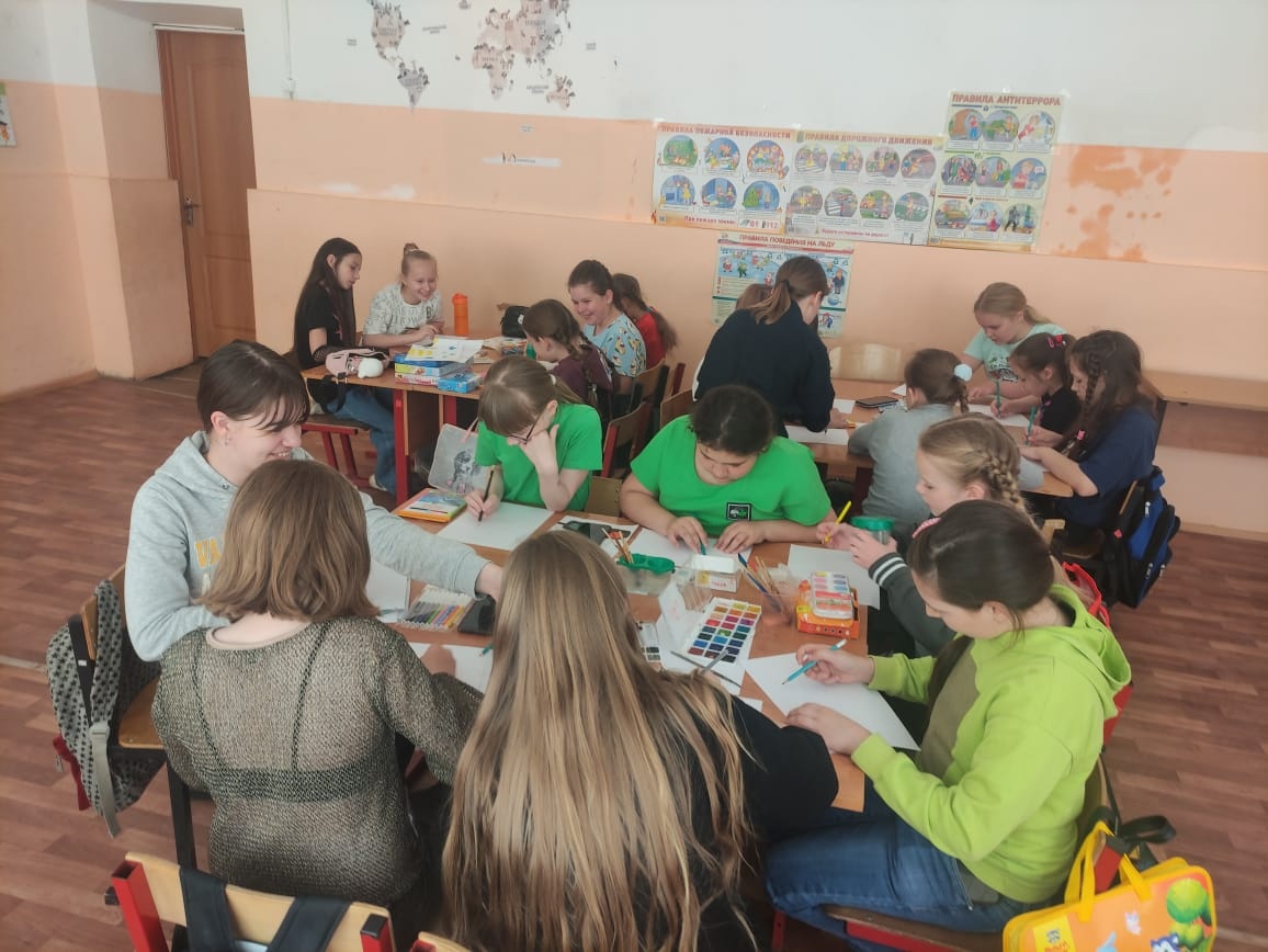 8 июня к нам в школьный лагерь пришли гости из «ЦРТДиЮ им И.А.Панкова».