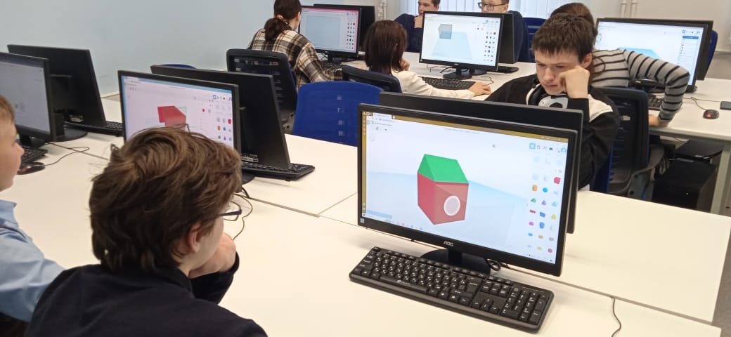 20 декабря учащиеся 7-8 классов посетили Центр цифрового образования детей «IT-CUBE.КИМРЫ».